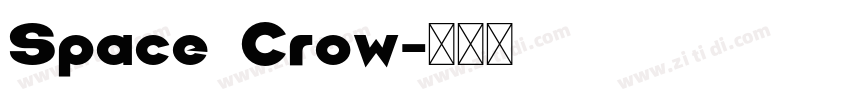 Space Crow字体转换